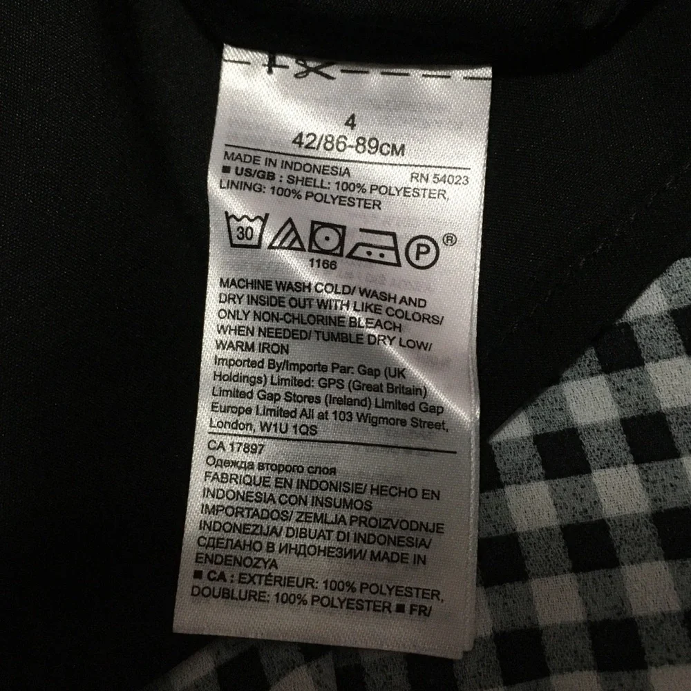 Banana Republic Gingham Spring Summer Dress in Excellent Condition - Picture 3 of 3